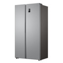 Teknix TX2SBS1791PS 2 Door American Style Fridge Freezer - Silver