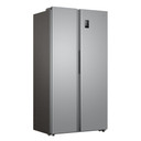 Teknix TX2SBS1791PS 2 Door American Style Fridge Freezer - Silver