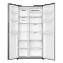 Teknix TX2SBS1791PBIX 90cm 2 Door American Style Fridge Freezer - Stainless Steel