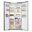 Teknix TX2SBS1791PBIX 90cm 2 Door American Style Fridge Freezer - Stainless Steel