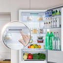Teknix FFPH186W 207L Total No Frost Fridge Freezer - White