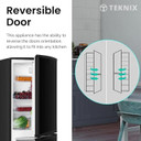 Teknix STF1725B 55cm 50/50 Static Fridge Freezer - Black