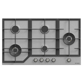 Teknix BITK290GH5X 90cm Glass Hob - Stainless Steel
