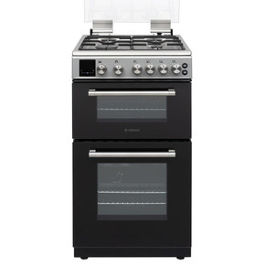 Teknix TKGD50X 50cm Double Oven Gass Cooker  - Stainless Steel