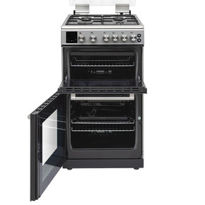Teknix TKGD50X 50cm Double Oven Gass Cooker  - Stainless Steel