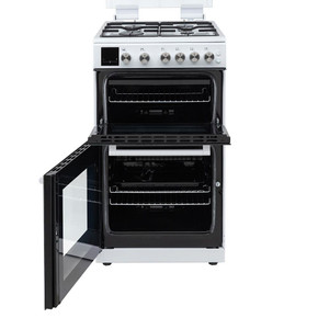 Teknix TKGD50W 50cm Double Oven Gass Cooker  - White