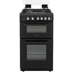 Teknix TKGD50B 50cm Double Oven Gass Cooker  - Black