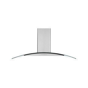 Teknix TKCGH29X 90cm Curved Glass Hood - Stainless Steel