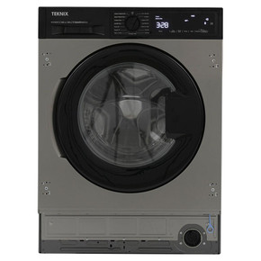 Teknix BITK2WD8514X Integrated Washer Dryer 8/5Kg 1400Spin - Stainless Steel