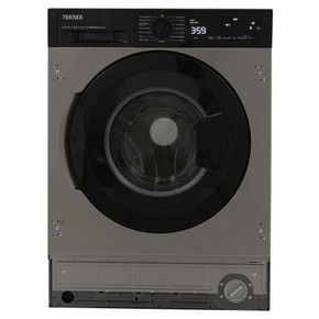 Teknix BITK2W1014X Integrated Washer 10Kg 1400Spin - Stainless Steel
