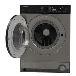 Teknix BITK2W1014X Integrated Washer 10Kg 1400Spin - Stainless Steel