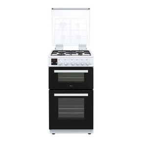 Hostess DOG50W 50cm Double Oven Gas Cooker Gas Hob - White Hostess DOG50W 50cm Double Oven Gas Cooker Gas Hob - White
