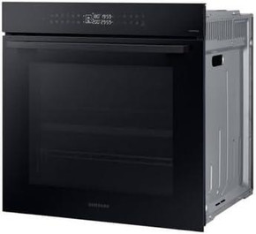Samsung NV7B42503AK Series 4 Natural Steam Dual Cook Pyrolytic Smart Oven - Black