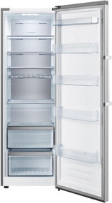 Teknix TH60TLX 370L Freestanding Tall Larder Single Door Fridge, No Frost - Inox