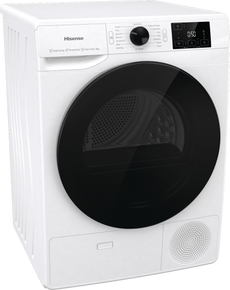 Hisense Series 3+ DHGE8043 8 kg Heat Pump Tumble Dryer - White Hisense Series 3+ DHGE8043 8 kg Heat Pump Tumble Dryer - White