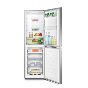 Teknix FFPH1825PX 256L Total No Frost Fridge Freezer - Inox Silver
