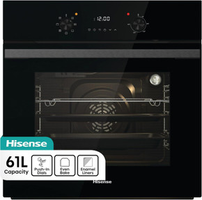 Hisense BI62220ABGUK Built In Electric Single Oven - Black