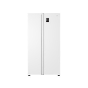 Teknix TX2SBS1791PW 2 Door American Style Fridge Freezer - White