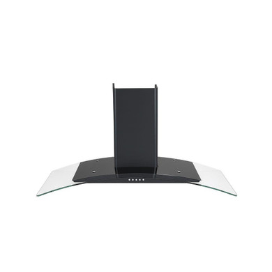 Teknix TKCGH29B 90cm Curved Glass Hood - Black