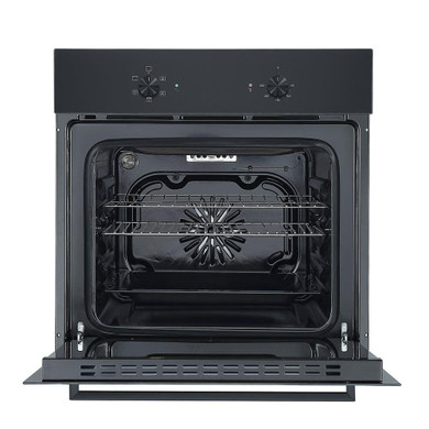 Teknix BITK263ESB 55L Single Electric Slim Oven - Black