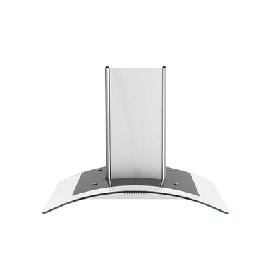 Teknix TKCGH26X 60cm Curved Glass Hood - Stainless Steel