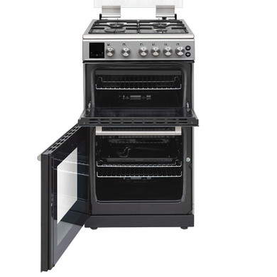 Teknix TKGD50X 50cm Double Oven Gass Cooker  - Stainless Steel