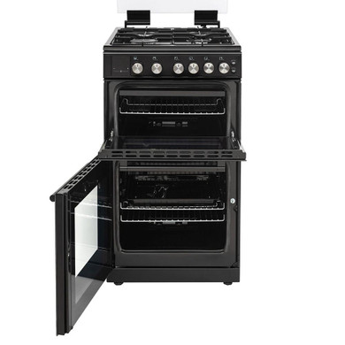 Teknix TKGD50B 50cm Double Oven Gass Cooker  - Black