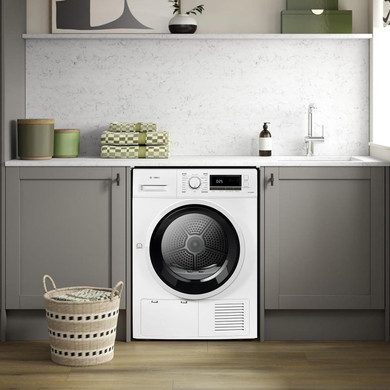 Teknix TK2CLED8W 8Kg Condenser Dryer - White