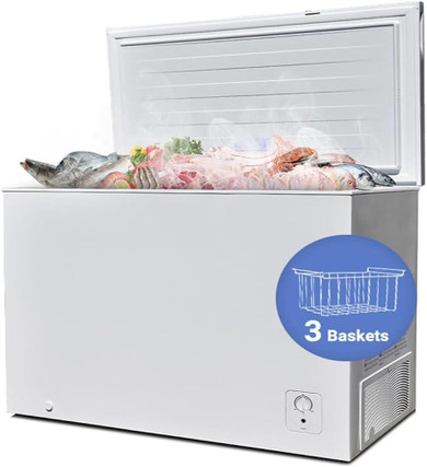 Teknix CH297 Chest Freezer 297Litre Winter Guard - White