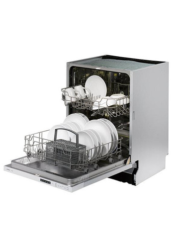 Teknix TBD605 Full Size 60cm Wide Fully Integrated Dishwasher- Silver