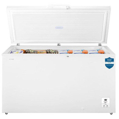 Teknix CH420 420L Chest Freezer - White