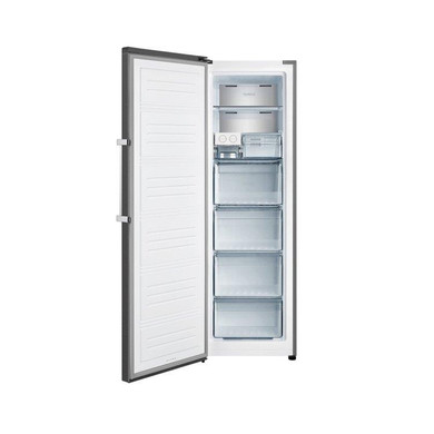 Teknix TH60TNFBIX 274L Freestanding Single Door Freezer - Black Steel