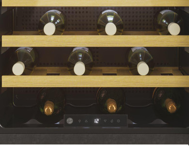 Hoover HWCB45UKSS Wine Cooler - Stainless Steel