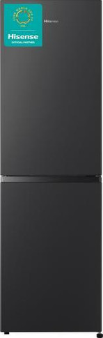 Hisense RB327N4BBE 256L 55cm Freestanding Fridge Freezer - Black
