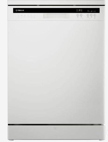 Teknix TX3FD618S 15 Place Settings Freestanding Dishwasher - Silver