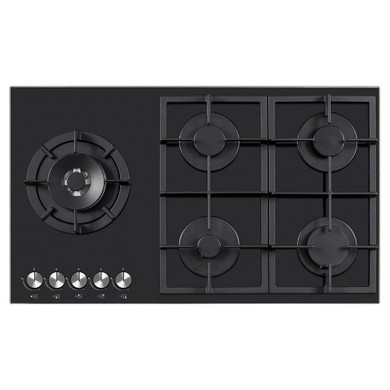 Teknix SCGH945BG Gas Hob 90cm - Black