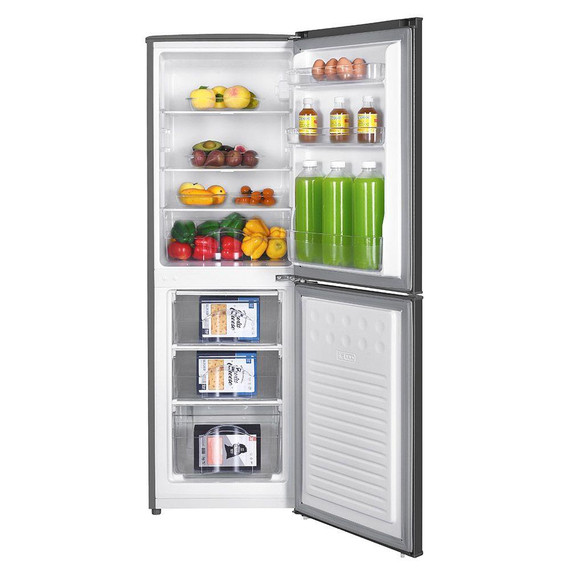 Teknix STF1448S 142L Static Fridge Freezer - Inox