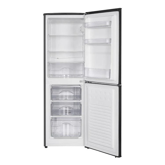 Teknix STF1448B 142L Static Fridge Freezer - Black