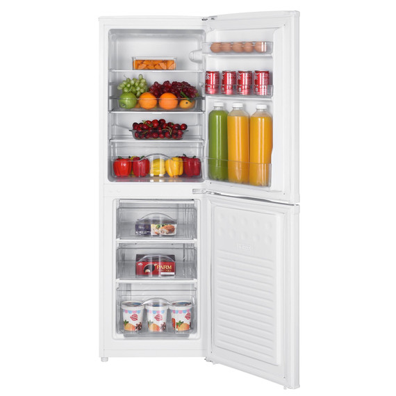 Teknix STF1448W 142L Static Fridge Freezer - White