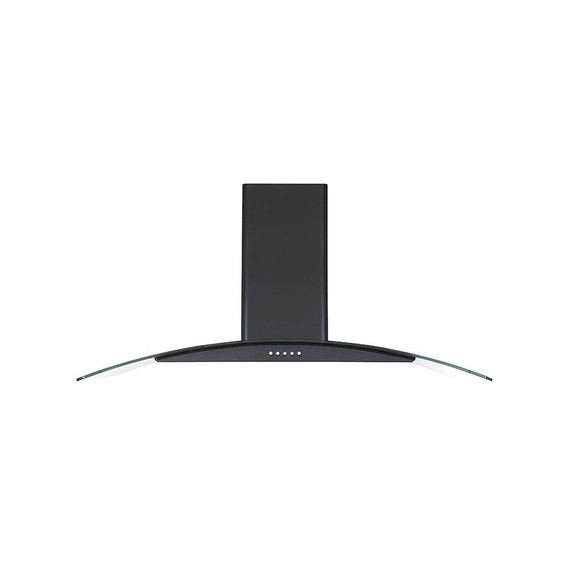 Teknix TKCGH29B 90cm Curved Glass Hood - Black