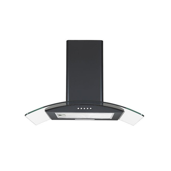 Teknix TKCGH26B 60cm Curved Glass Hood - Black