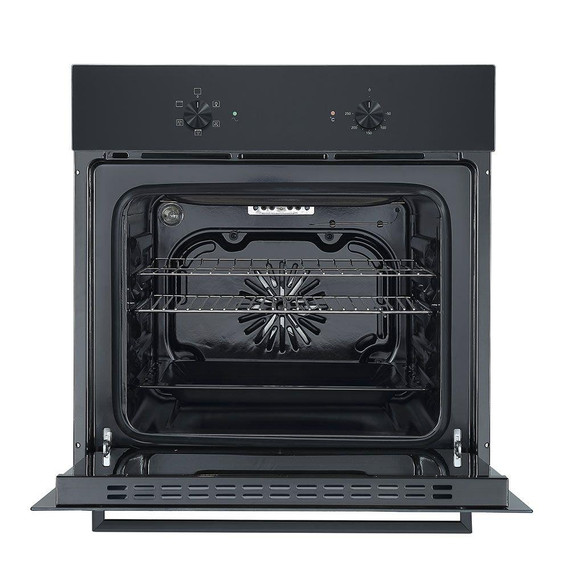 Teknix BITK263ESB 55L Single Electric Slim Oven - Black