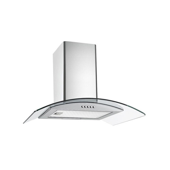 Teknix TKCGH26X 60cm Curved Glass Hood - Stainless Steel