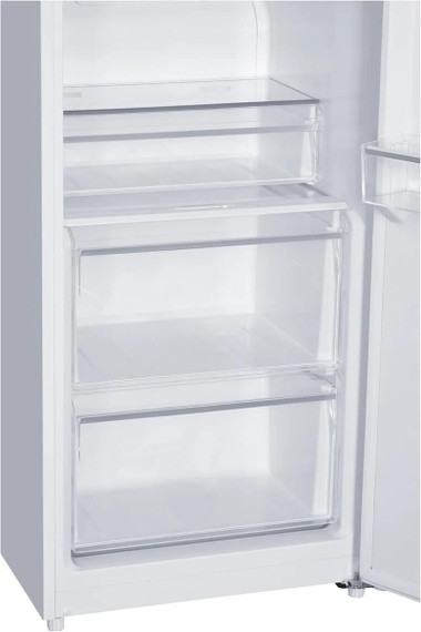 Teknix TH60TLW 370L Freestanding Tall Larder Single Door Fridge, No Frost - White