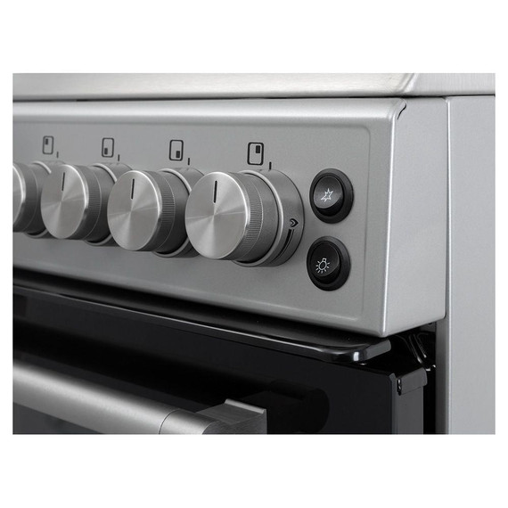 Teknix TKGD50X 50cm Double Oven Gass Cooker  - Stainless Steel
