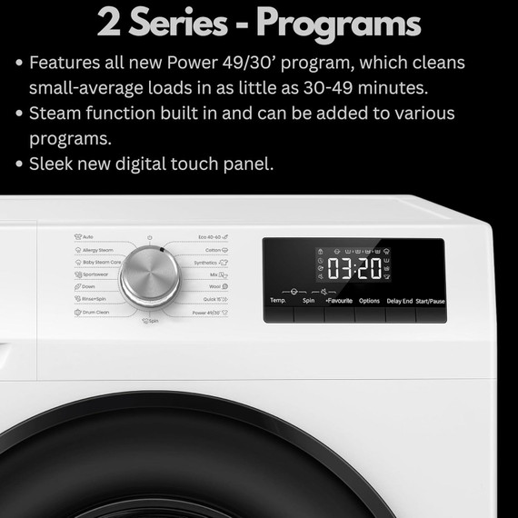 Teknix TK2W714HW 7Kg Washing Machine 1400Spin - White