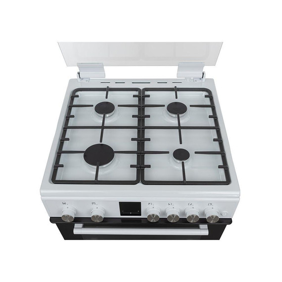 Teknix TKGD60W 60cm Double Oven Gas Cooker - White