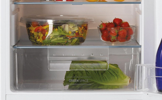 Hoover HOCH1S513EWK 55cm Low Frost Fridge Freezer - White