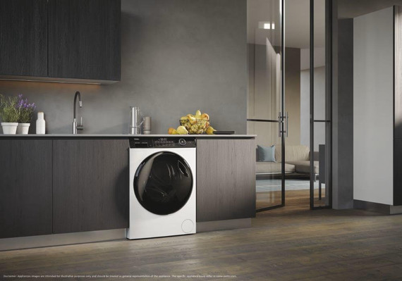Haier HWD90-B14959U1UK 9Kg / 6Kg Washer Dryer with 1400 rpm - White