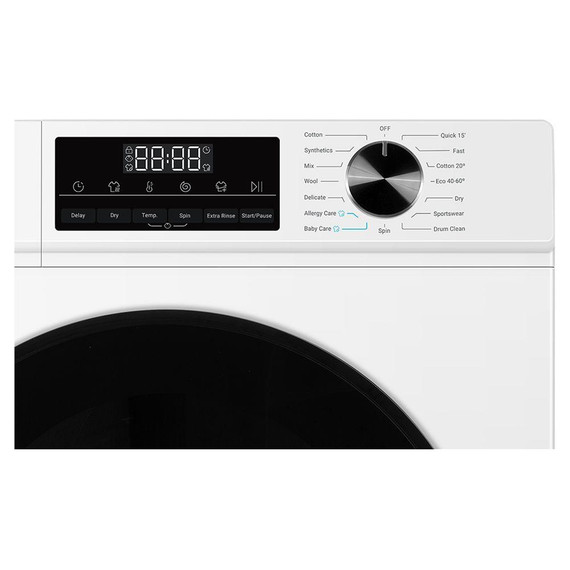 Teknix TK3WD10614XW 10/6Kg 1400 Spin Washer Dryer - White